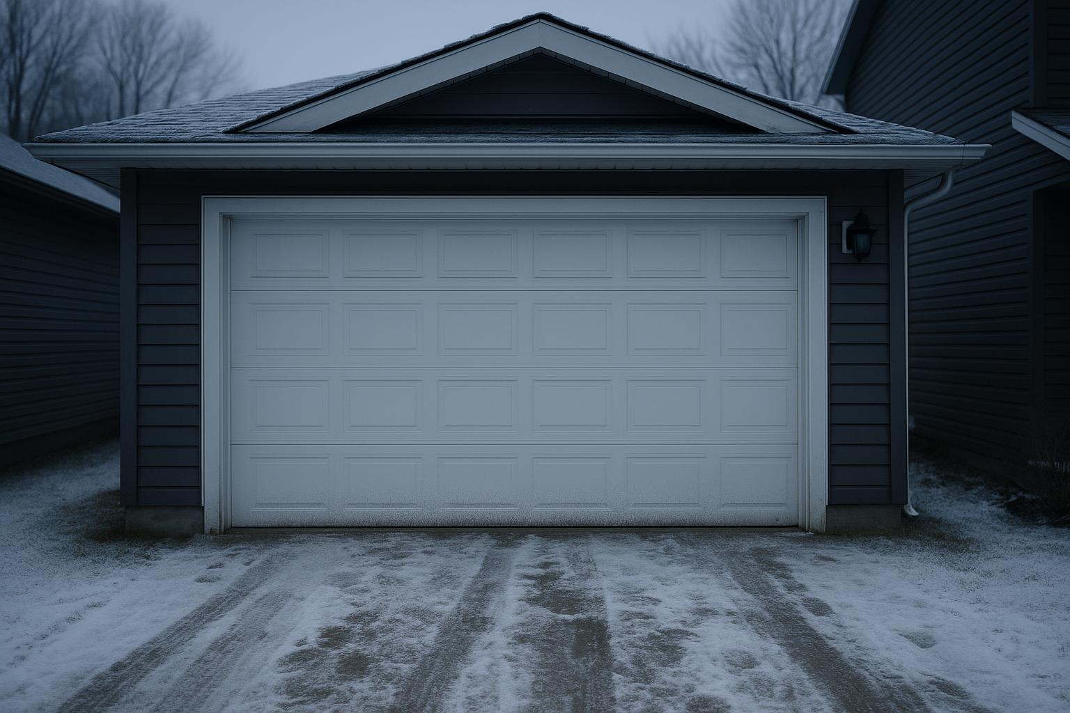 What to Do When Your Garage Door Won't Open in Winter
